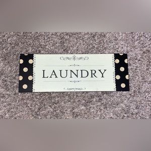 Metal Laundry Sign